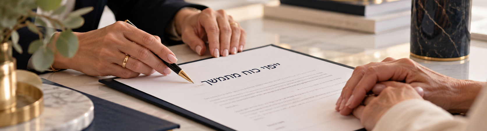 ייפוי כוח מתמשך | עו"ד נופית מסיקה רחמים